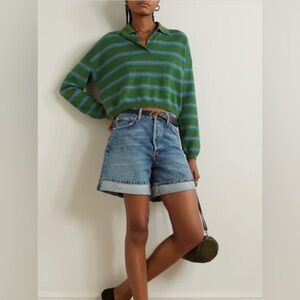 AGOLDE Dame Denim Shorts